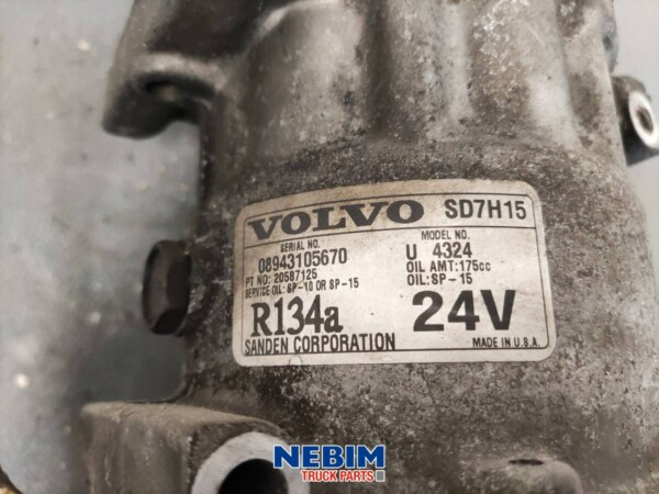 Volvo - 20587125 - Compresseur de climatisation