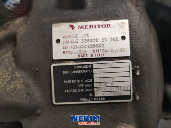 Renault - 7420836786 - Differentieel RSS1344C RAT.2.85
