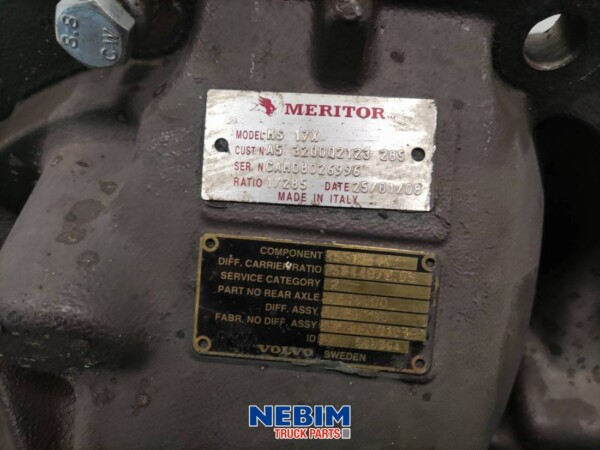Volvo - 20836786 - Diferencial RSS1344C Rat. 2.85