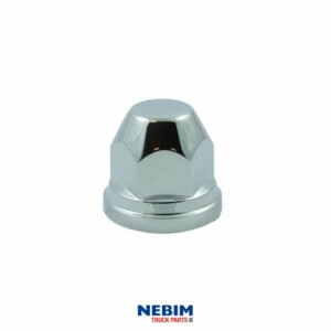 Nebim Truck Parts - UI09B900 - Capuchon d'écrou de roue chromé 32mm