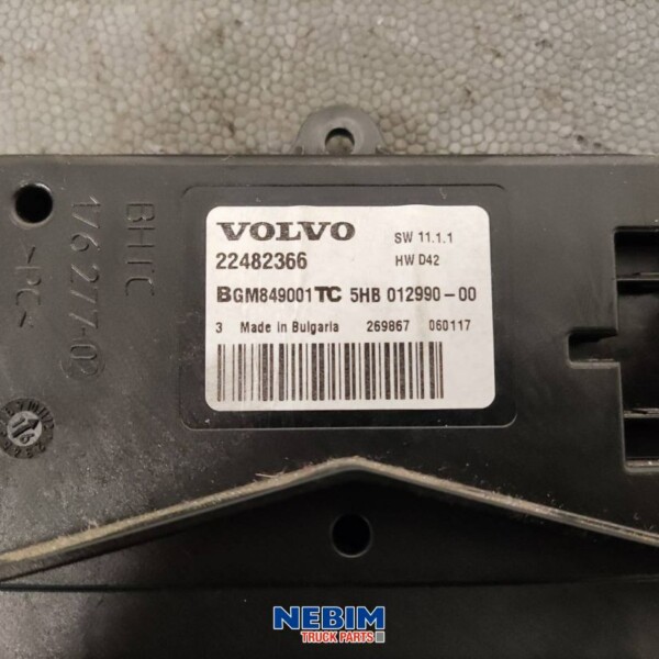 Volvo - 22482366 - Regeleenheid AC unit