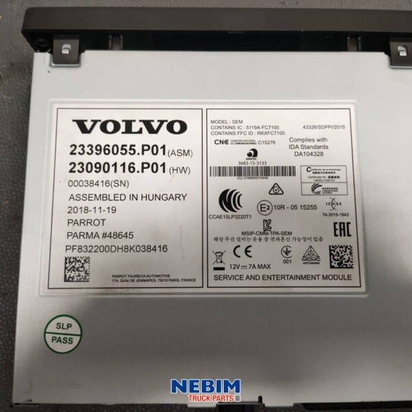 Volvo - 23396055 - Radio