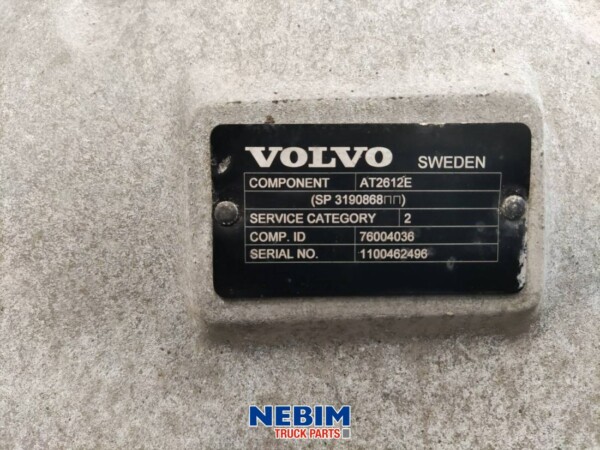 Volvo - 3190868 - Boîte de vitesses AT2612E