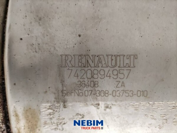 Renault - 7420894957 - Uitlaatdemper euro 5