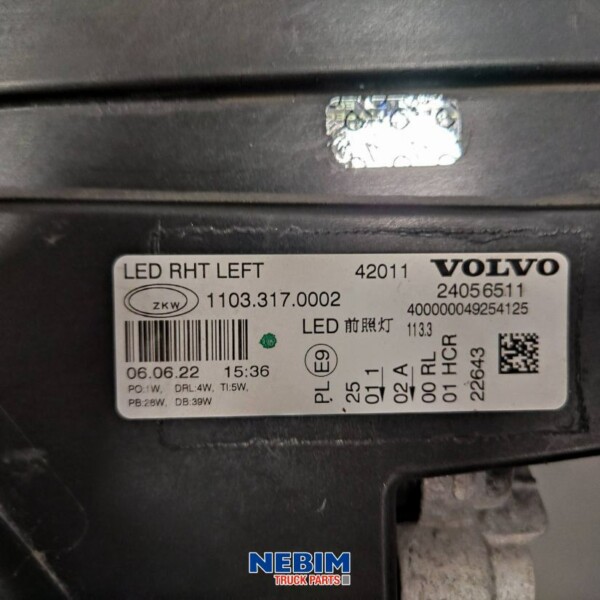 Volvo - 24056511 - Koplamp links FH4B LED