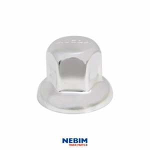 Nebim Truck Parts - UI09B911 - Tapa embellecedora de tuerca de rueda cromada 32mm