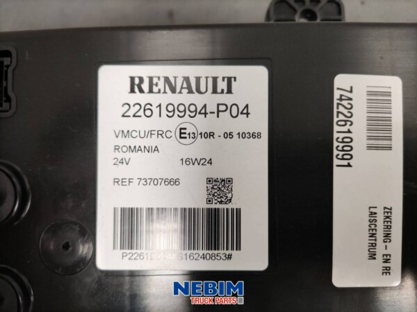 Renault - 7422619991 - Zekering en relaiscentrum