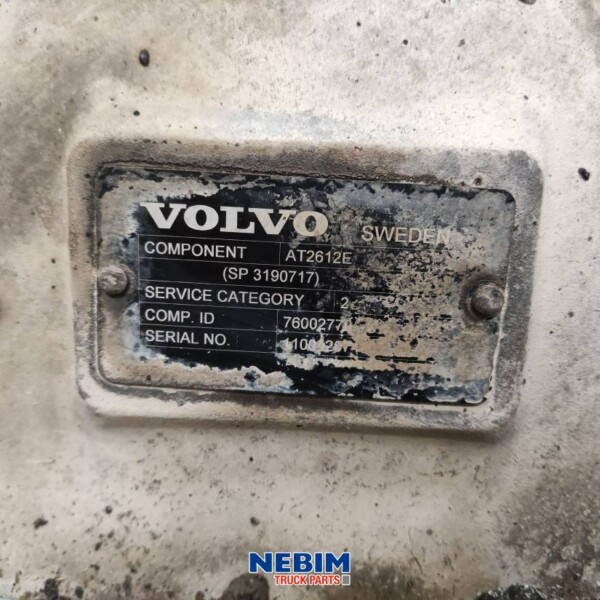 Volvo - 3190717 - Boîte de vitesses AT2612E