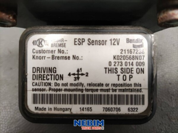 Renault - 7421167238 - ESP sensor