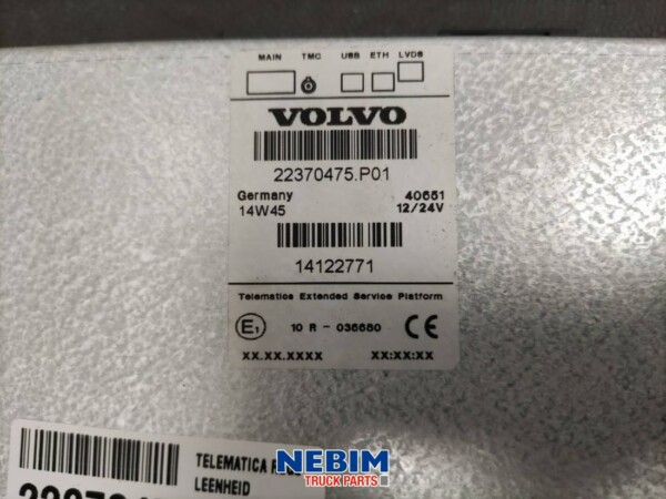 Volvo - 22370475 - Telematica regeleenheid