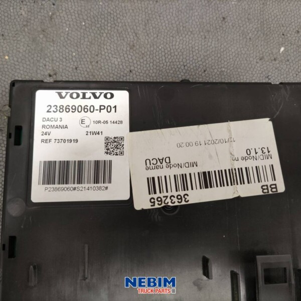 Volvo - 23869060 - Regeleenheid DACU