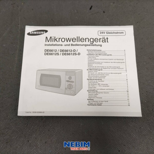 Miscellaneous - ux0000068 - Microwave oven