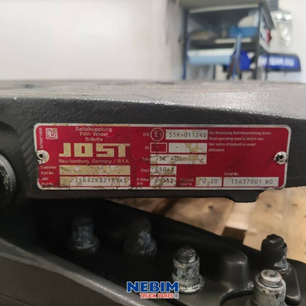 Jost - 20424284 - Koppelschotel Jost JSK40 160mm