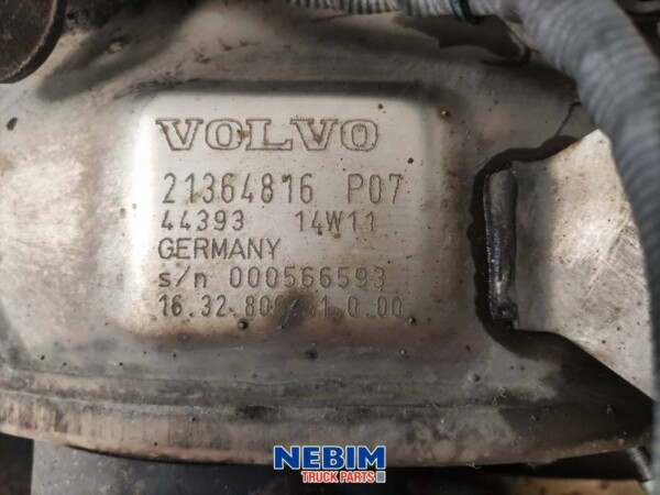 Volvo - 21364816 - Exhaust silencer EURO 6 ex. particulate filter