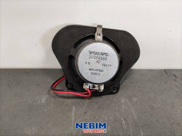 Volvo - 20374399 - Speaker dashboard