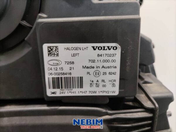 Volvo - 84170237 - Koplamp links FH4/FM4 halogeen LHT