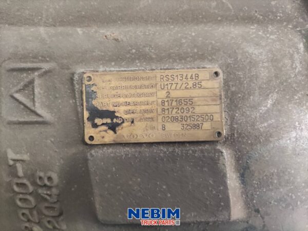 Volvo - 8172092 - Differentieel  RSS1344B RAT 2.85