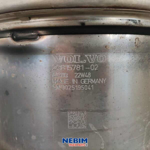 Volvo - 23815789 - Deeltjes filter FL