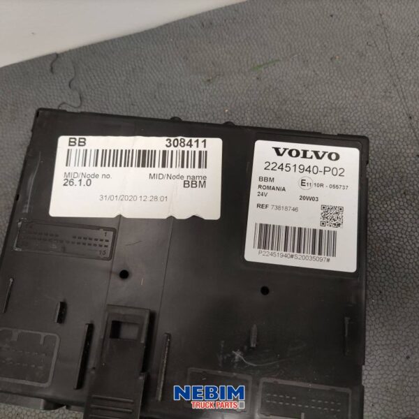 Volvo - 22451940 - Control unit