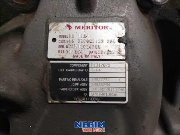 Renault - 7421597138 - Differentieel MS17X-RS1344C RAT2.64