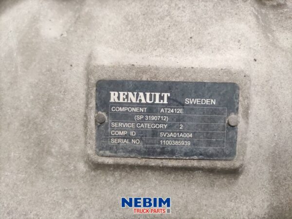 Renault - 7403190712 - Versnellingsbak AT2412E