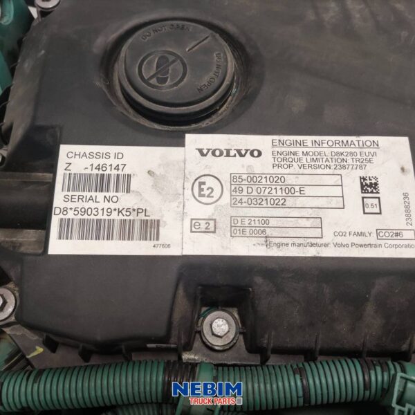 Volvo - 24211752 - Motor D8K 280