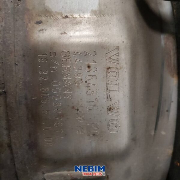 Volvo - 21364816 - Exhaust silencer EURO 6 ex. particulate filter