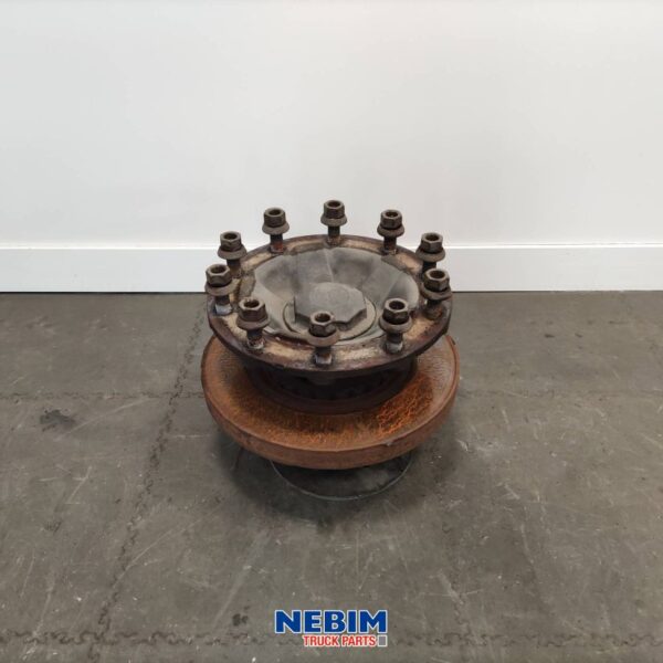 Front axle hub set incl. brake disc - 85114470 - Used