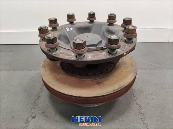 Front axle hub set incl. brake disc - 85114470 - Used
