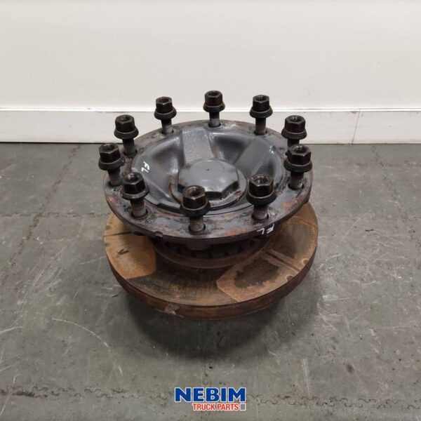 Front axle hub set incl. brake disc - 85114470 - Used