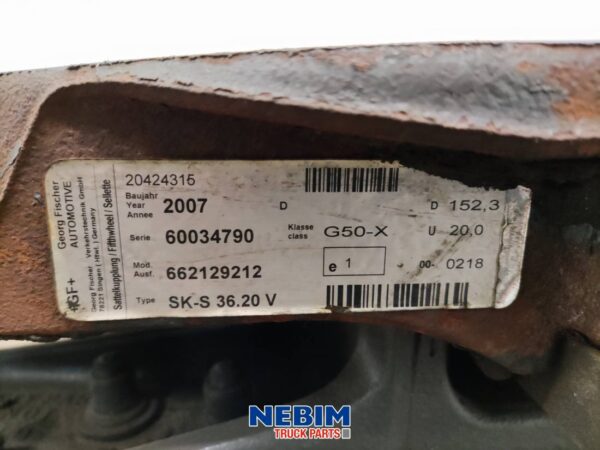 Volvo - 20424316 - Placa de par Saf SK-S 36-20 160mm