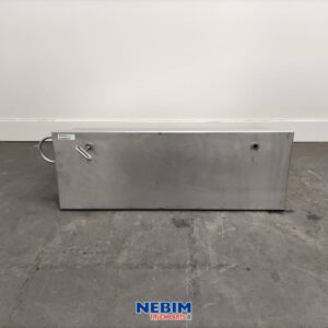 Diversen - UX0000012 - Driehoek kist RVS 85x35cm