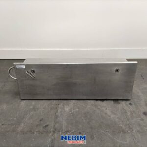 Diversen - UX0000012 - Driehoek kist RVS 85x35cm